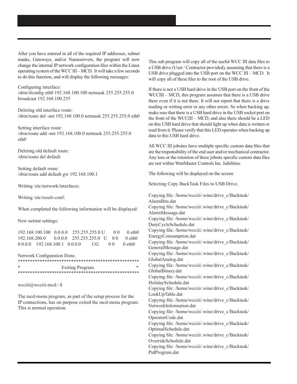 WattMaster WCC III part 13 User Manual | Page 20 / 28
