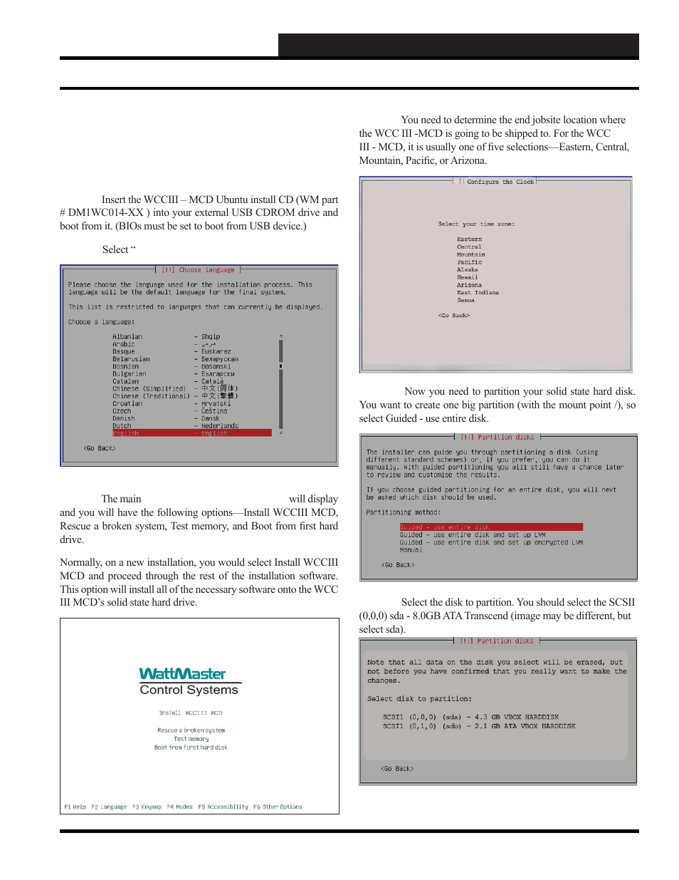 Wcc iii - mcd installation guide | WattMaster WCC III part 13 User Manual | Page 27 / 28