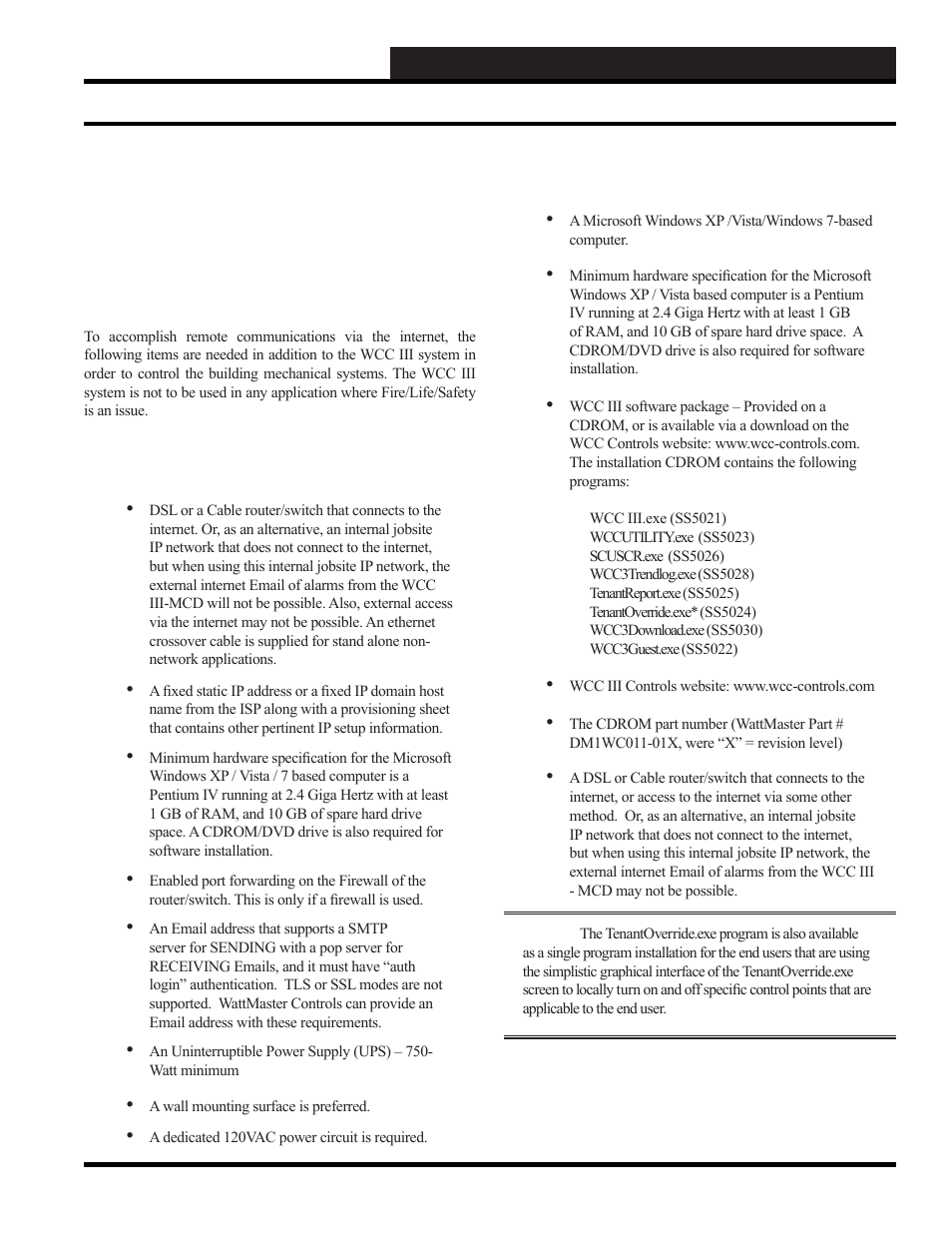 WattMaster WCC III part 13 User Manual | Page 3 / 28