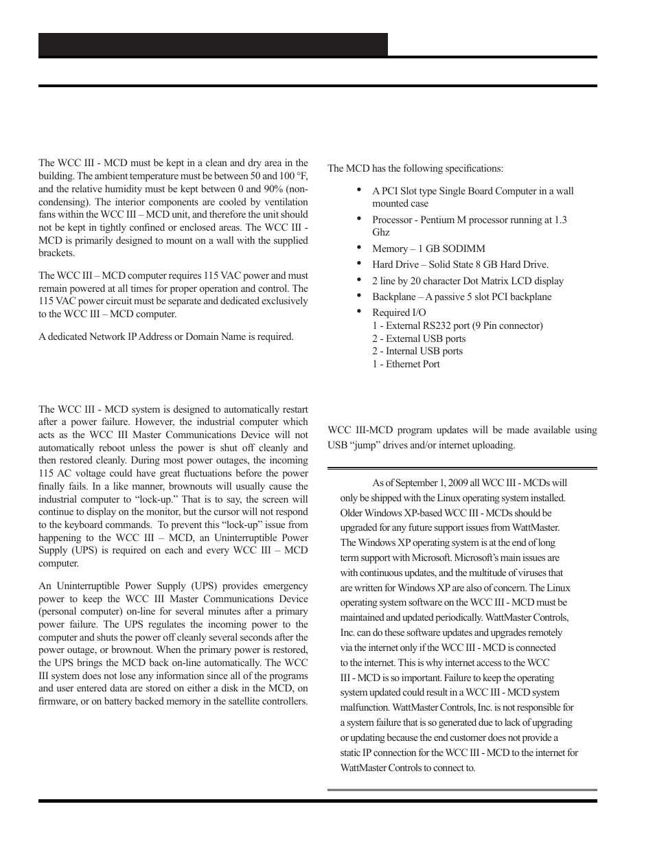 WattMaster WCC III part 13 User Manual | Page 4 / 28
