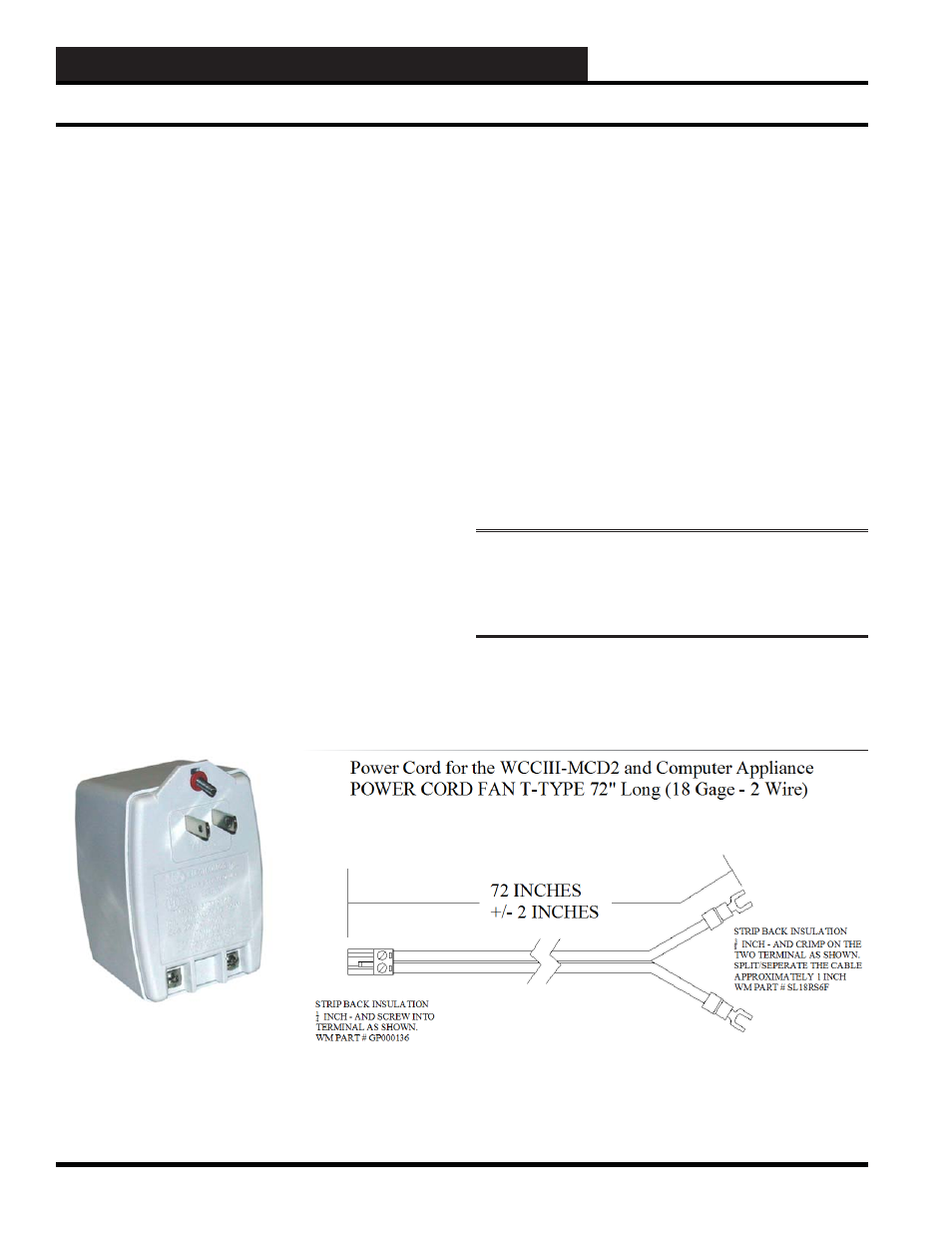 13b. wcc iii - mcd installation guide, Power supply requirements | WattMaster WCC III part 14 User Manual | Page 12 / 50