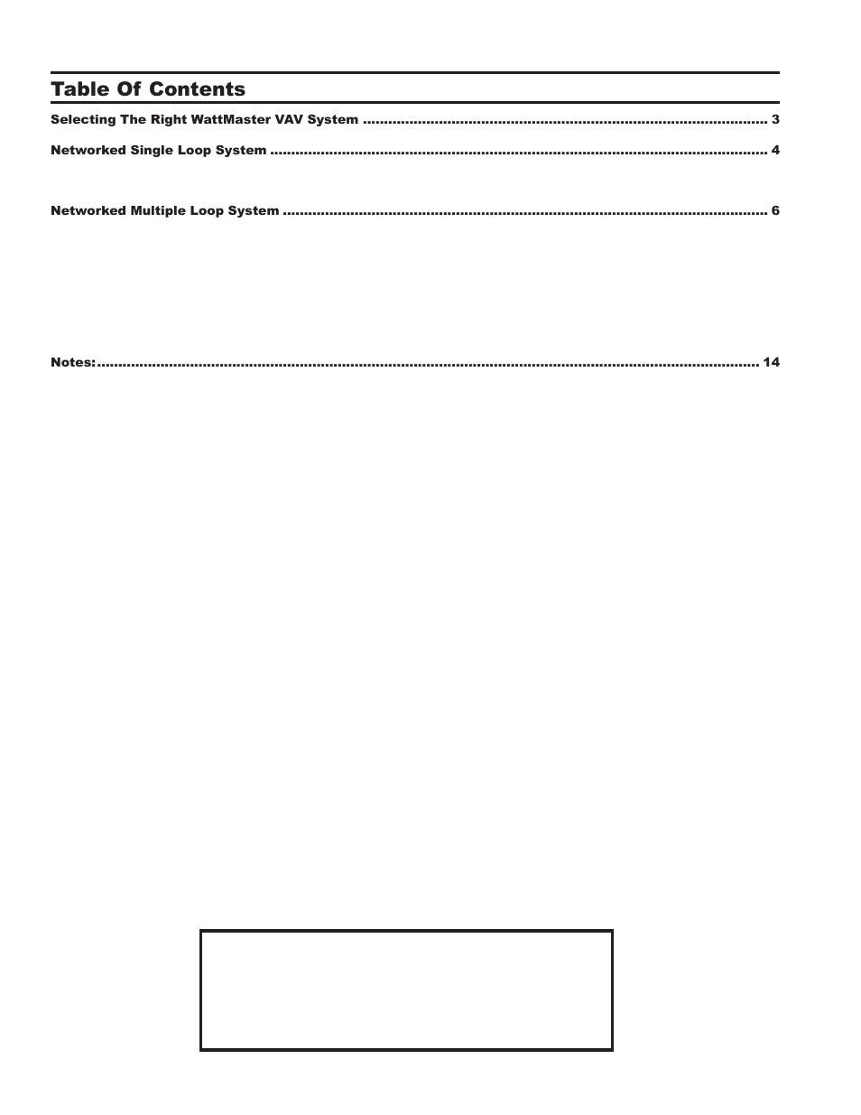 WattMaster VAV Systems User Manual | Page 2 / 16