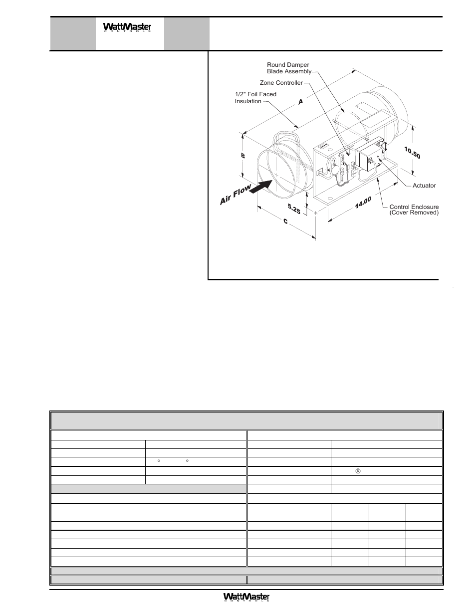 Oe511-xx-vav–pressure independent round damper, Description, Mounting | WattMaster MG331-21-VAVCAV User Manual | Page 28 / 45
