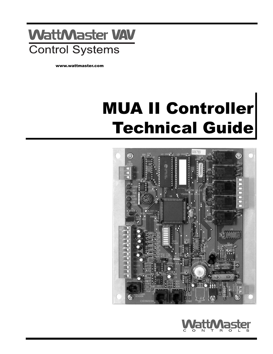 WattMaster MUA II User Manual | 28 pages