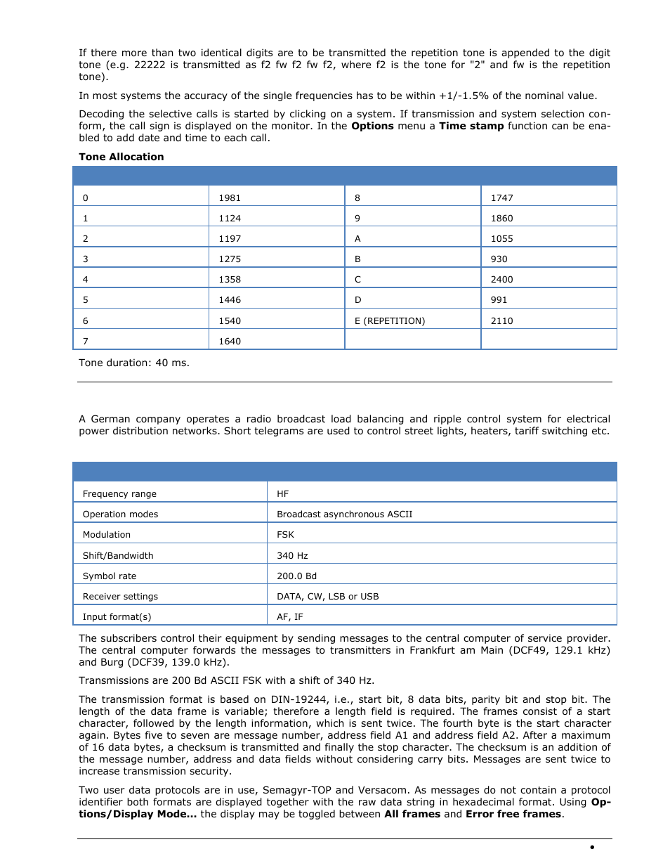 Wavecom W-SPECTRA (Automatic Monitoring System) V1.1.0 User Manual | Page 107 / 292