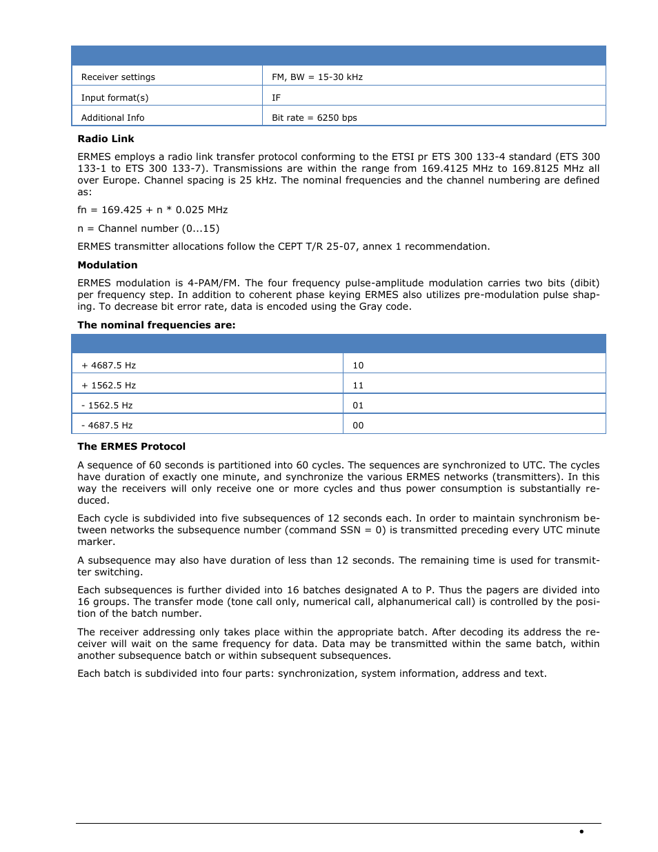 Wavecom W-SPECTRA (Automatic Monitoring System) V1.1.0 User Manual | Page 109 / 292