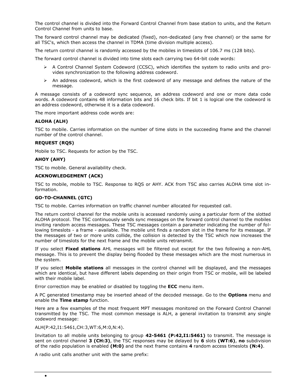 Wavecom W-SPECTRA (Automatic Monitoring System) V1.1.0 User Manual | Page 144 / 292