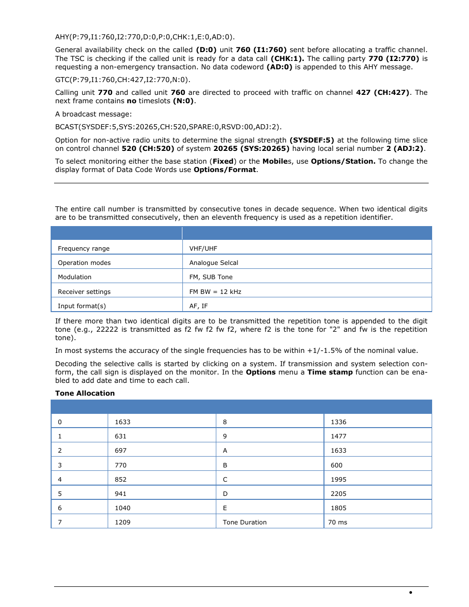 Natel | Wavecom W-SPECTRA (Automatic Monitoring System) V1.1.0 User Manual | Page 145 / 292