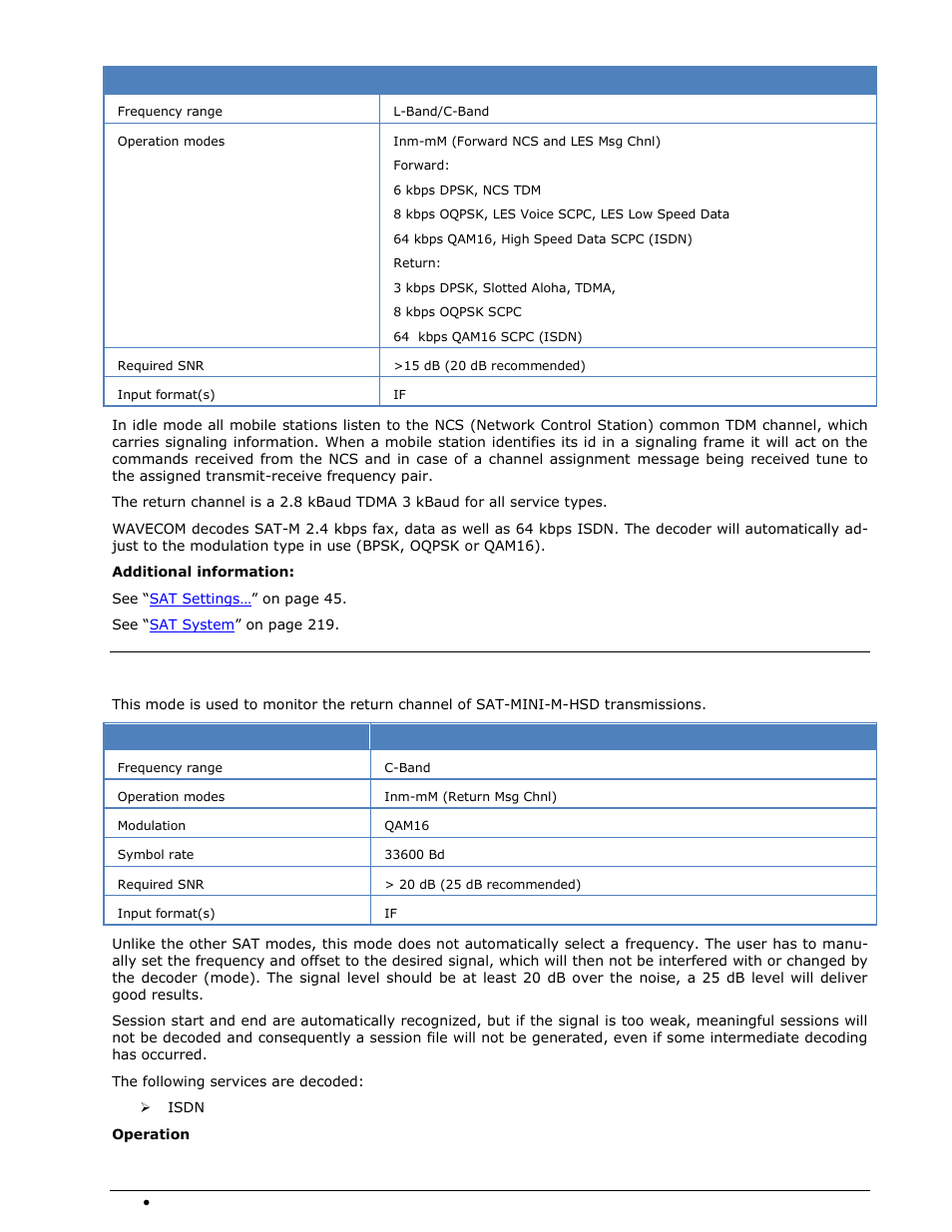 Sat-mini-m-c-hsd | Wavecom W-SPECTRA (Automatic Monitoring System) V1.1.0 User Manual | Page 180 / 292
