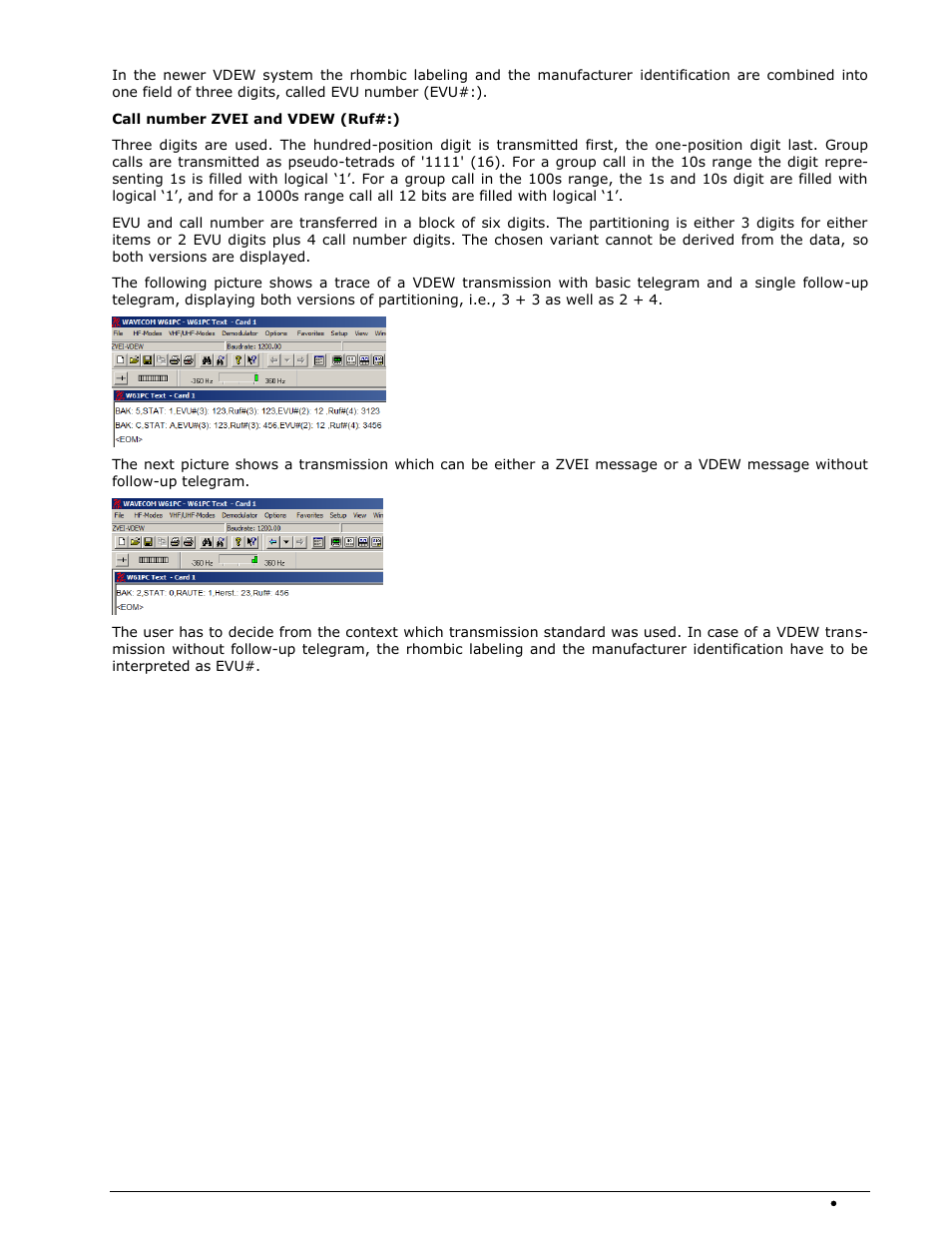 Wavecom W-SPECTRA (Automatic Monitoring System) V1.1.0 User Manual | Page 209 / 292