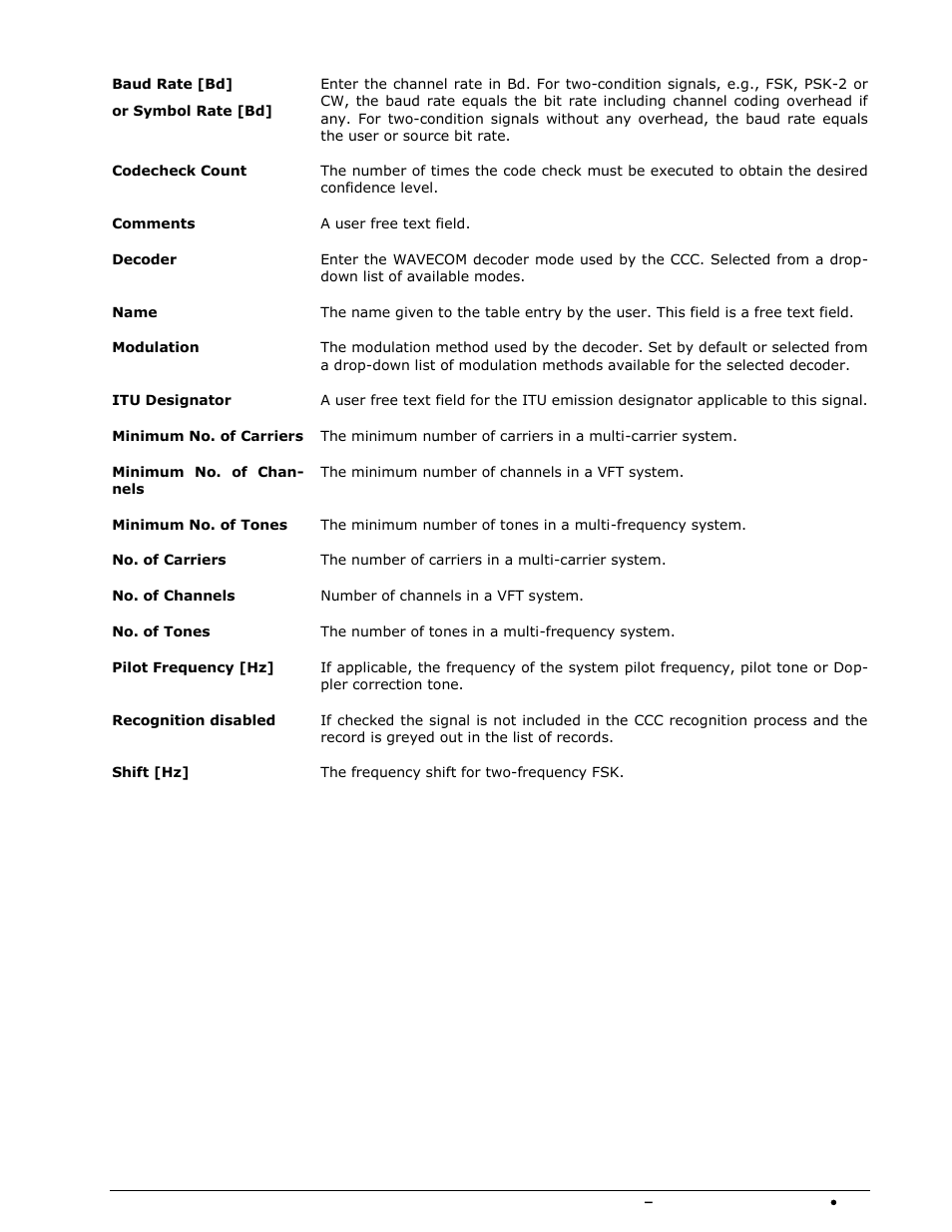 Wavecom W-SPECTRA (Automatic Monitoring System) V1.1.0 User Manual | Page 227 / 292