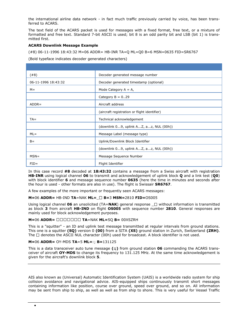 Wavecom W-SPECTRA (Automatic Monitoring System) V1.1.0 User Manual | Page 66 / 292