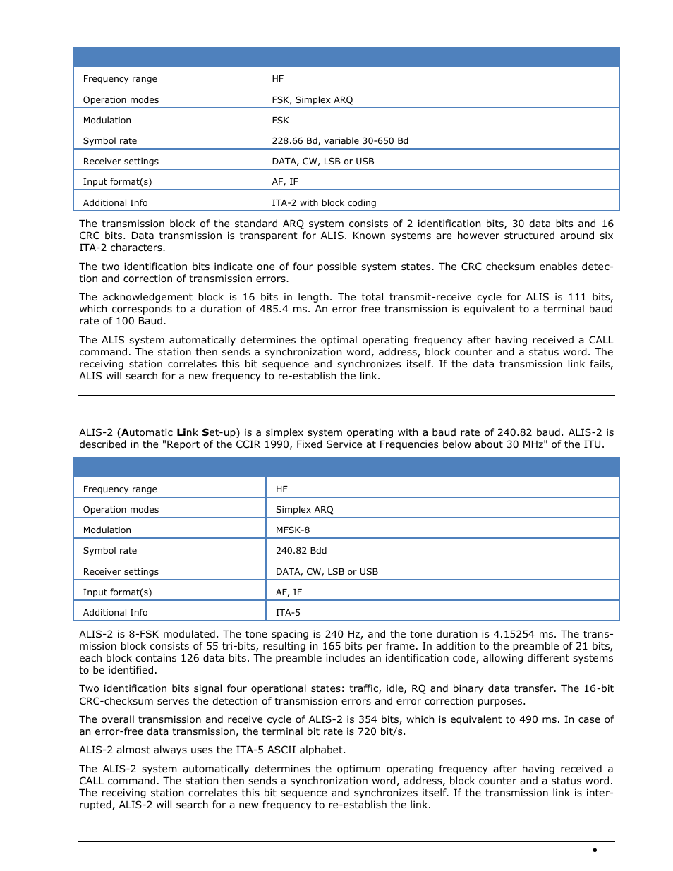 Alis-2 | Wavecom W-SPECTRA (Automatic Monitoring System) V1.1.0 User Manual | Page 69 / 292