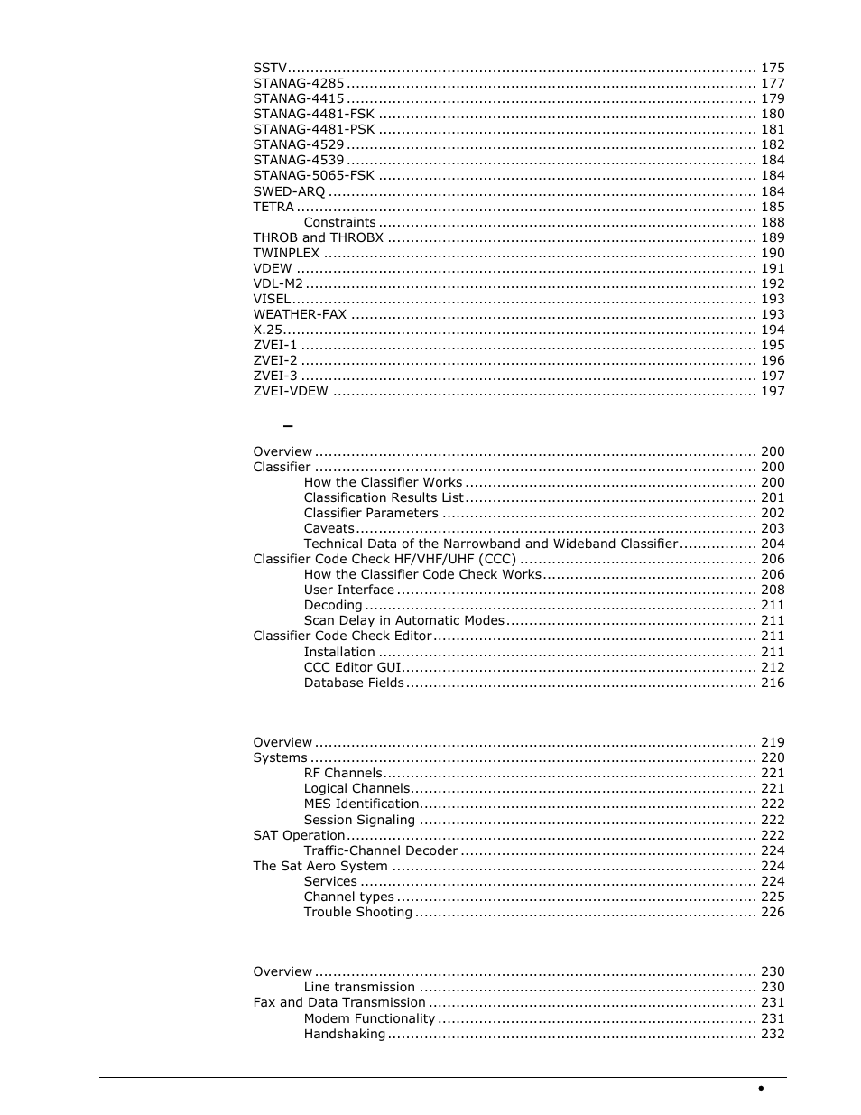 Wavecom W-SPECTRA (Automatic Monitoring System) V1.1.0 User Manual | Page 7 / 292