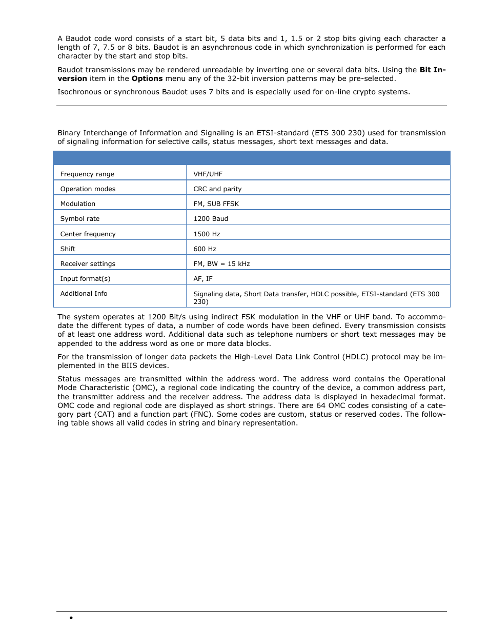 Biis | Wavecom W-SPECTRA (Automatic Monitoring System) V1.1.0 User Manual | Page 78 / 292