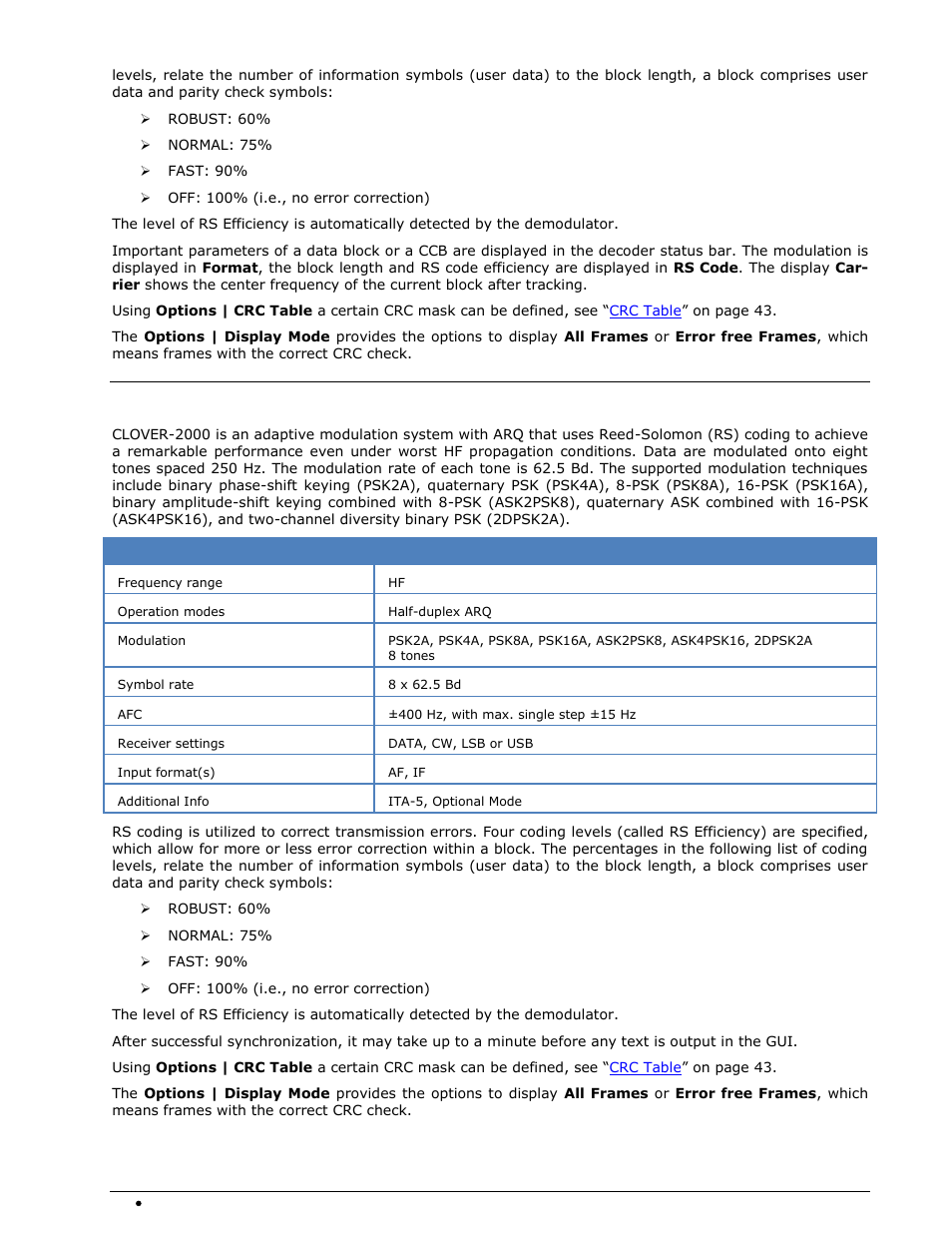 Clover-2000 | Wavecom W-SPECTRA (Automatic Monitoring System) V1.1.0 User Manual | Page 90 / 292