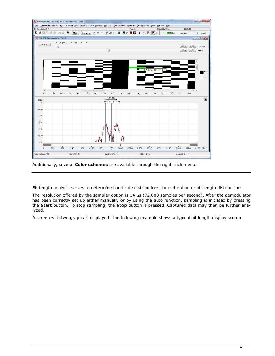 Bit length analysis | Wavecom W74PC V8.7.0 User Manual | Page 113 / 373