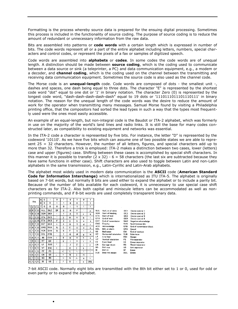 Formatting and source coding | Wavecom W74PC V8.7.0 User Manual | Page 119 / 373