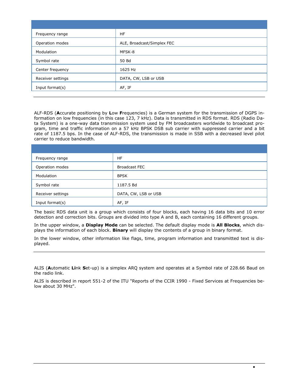 Alf-rds, Alis | Wavecom W74PC V8.7.0 User Manual | Page 131 / 373