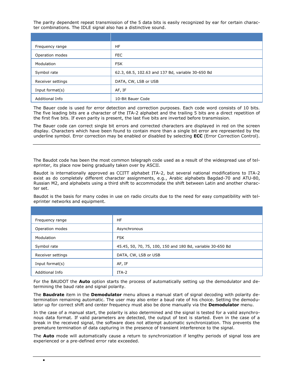 Baudot | Wavecom W74PC V8.7.0 User Manual | Page 140 / 373