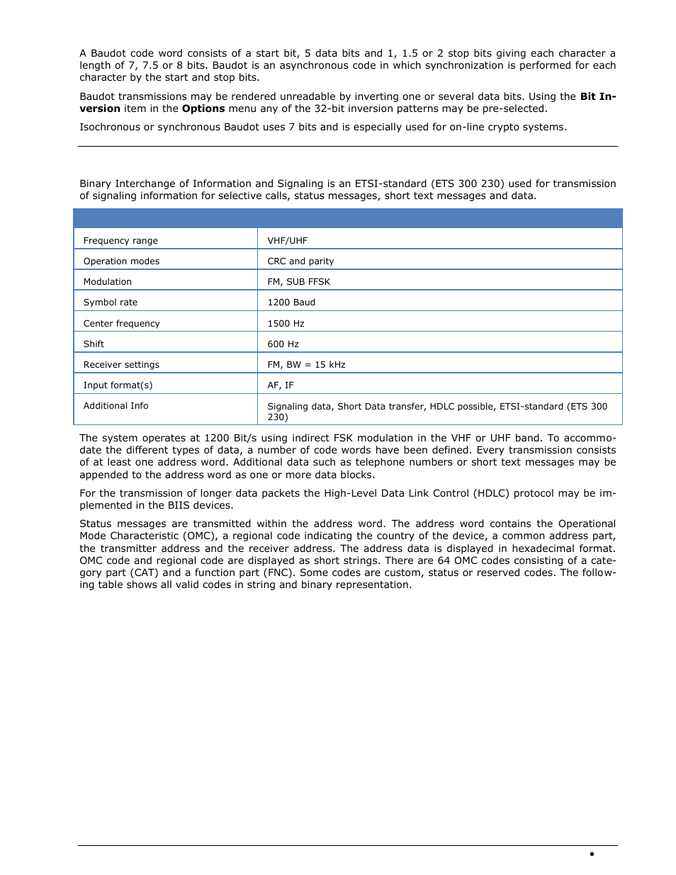 Biis | Wavecom W74PC V8.7.0 User Manual | Page 141 / 373