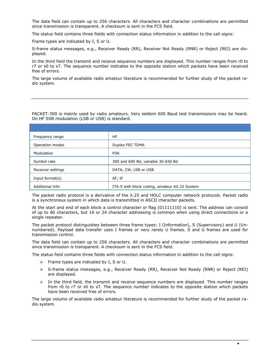 Packet-300 | Wavecom W74PC V8.7.0 User Manual | Page 219 / 373