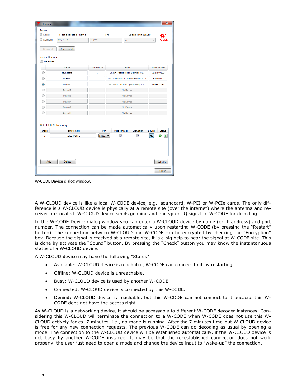 W-cloud networking | Wavecom W74PC V8.7.0 User Manual | Page 26 / 373