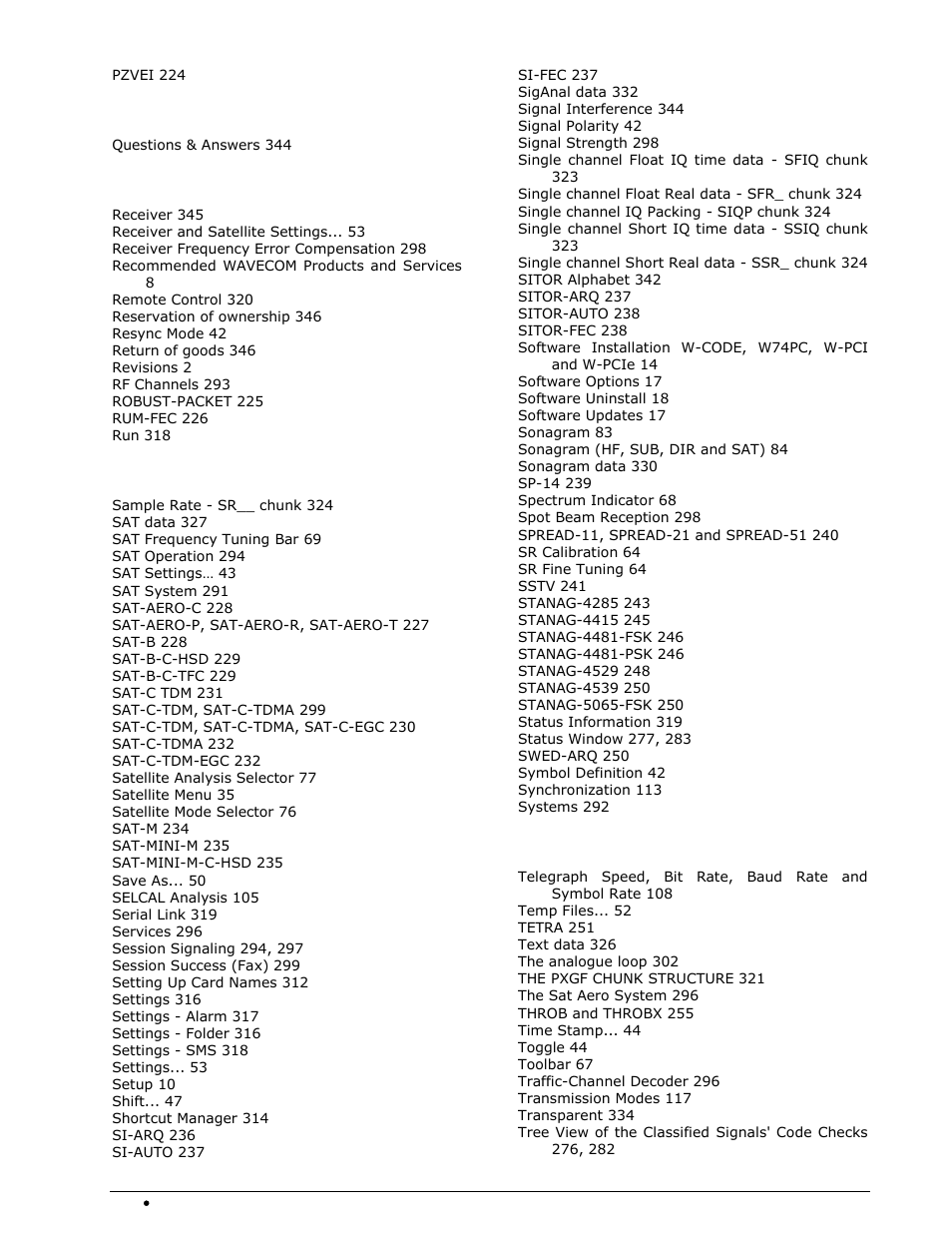 Wavecom W74PC V8.7.0 User Manual | Page 372 / 373