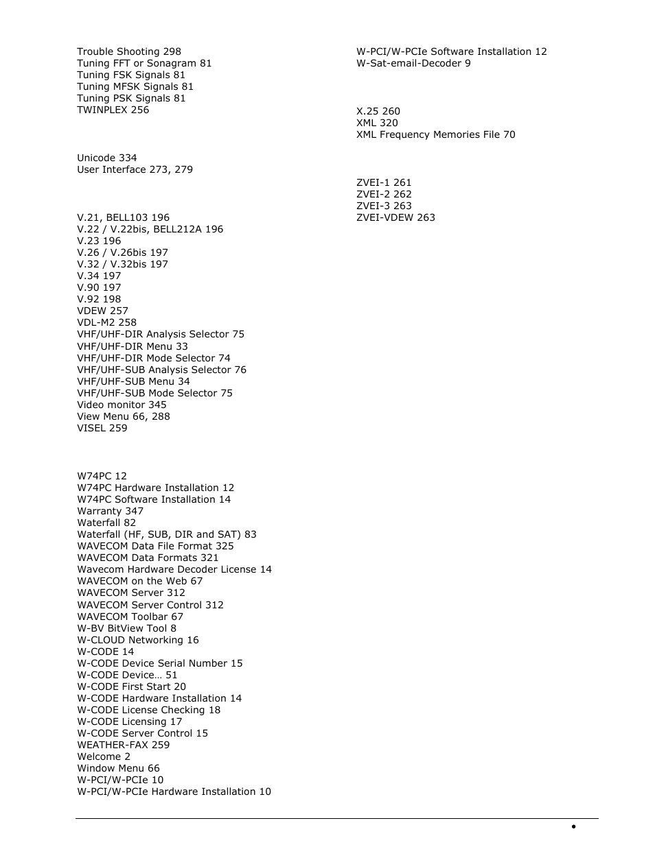 Wavecom W74PC V8.7.0 User Manual | Page 373 / 373