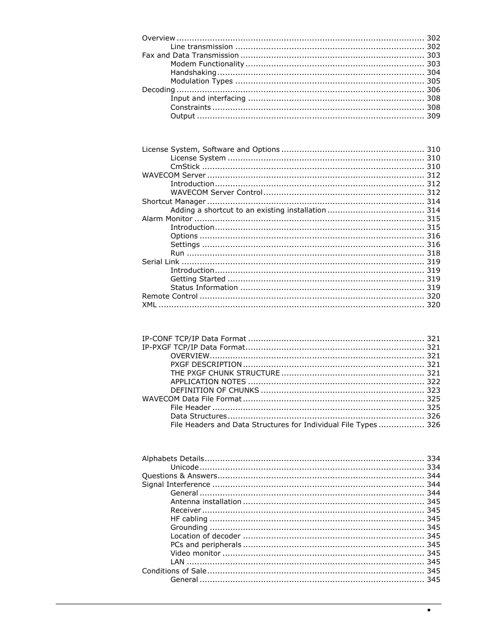 Wavecom W74PC V8.7.0 User Manual | Page 9 / 373