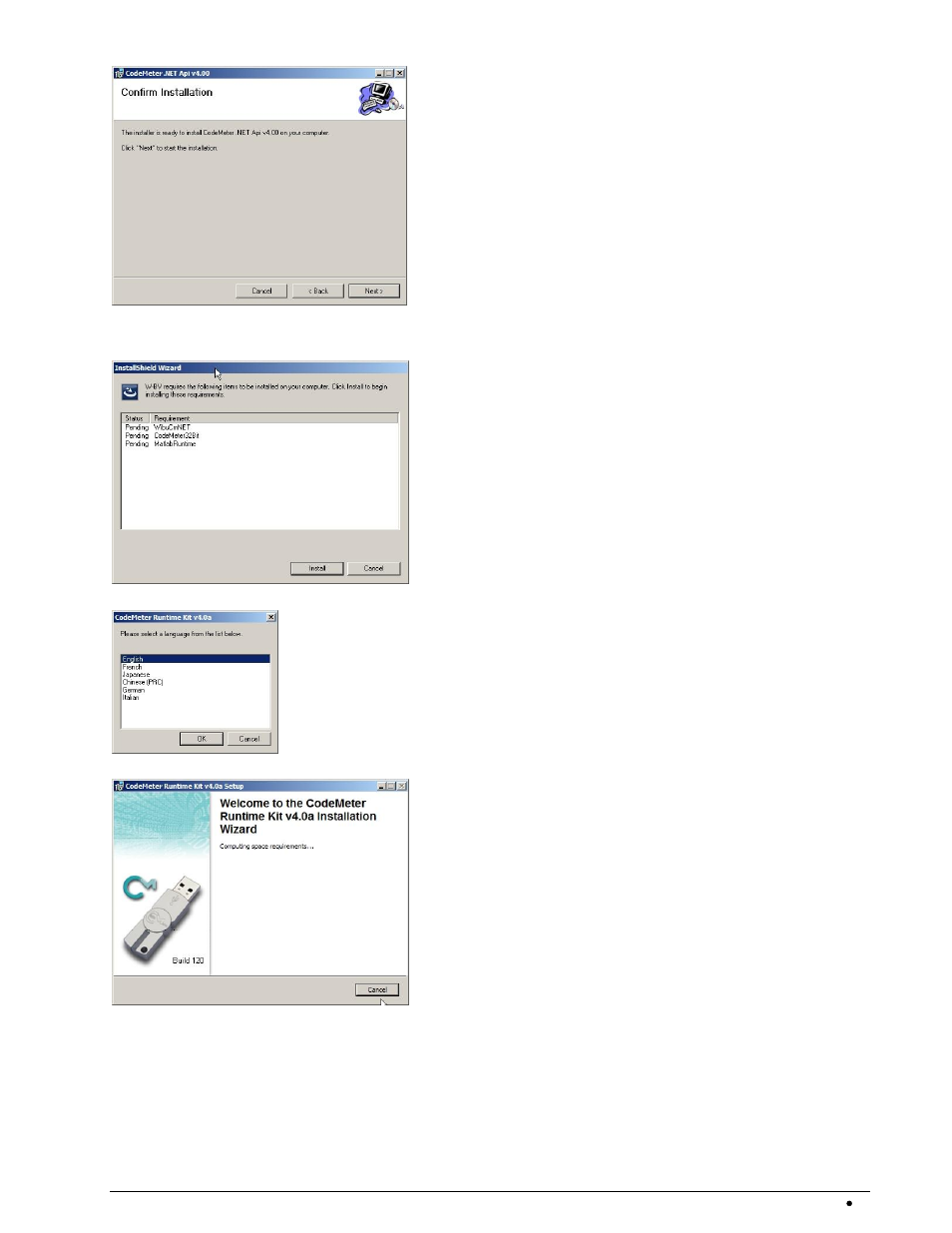 Codemeter runtime installation | Wavecom W-BitView V2.5.00 User Manual | Page 11 / 102