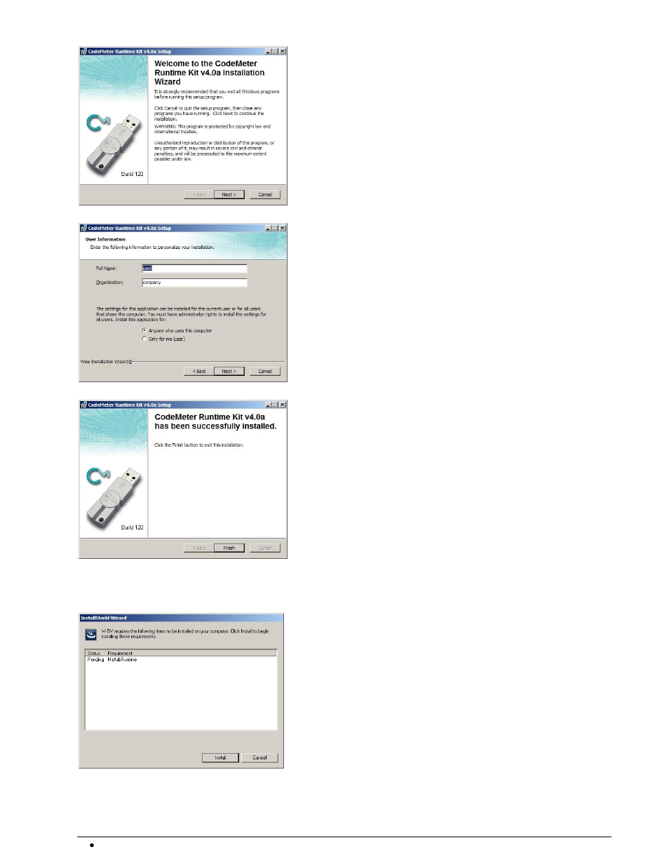 Matlab runtime installation | Wavecom W-BitView V2.5.00 User Manual | Page 12 / 102