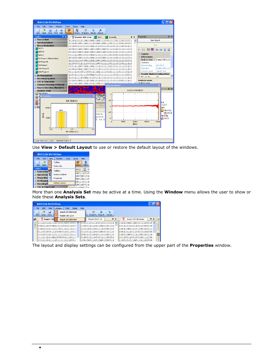 Wavecom W-BitView V2.5.00 User Manual | Page 26 / 102