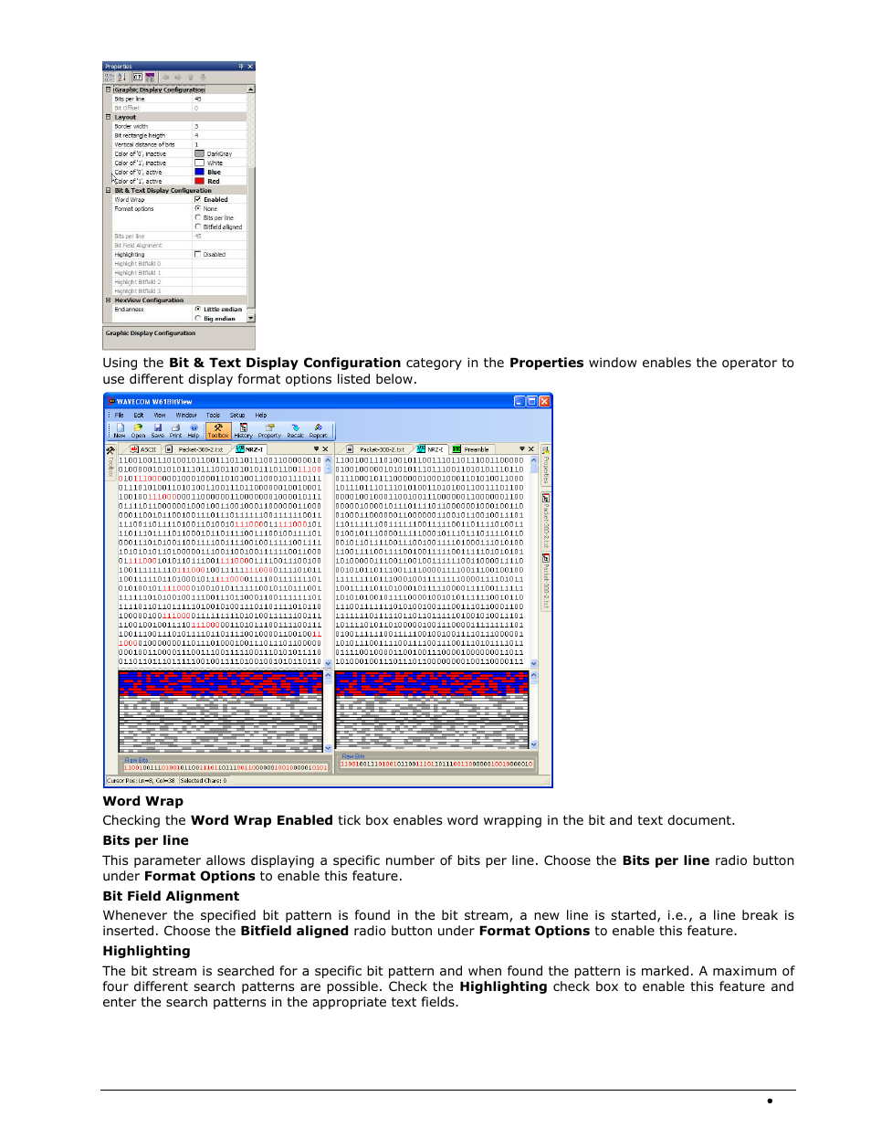 Wavecom W-BitView V2.5.00 User Manual | Page 27 / 102