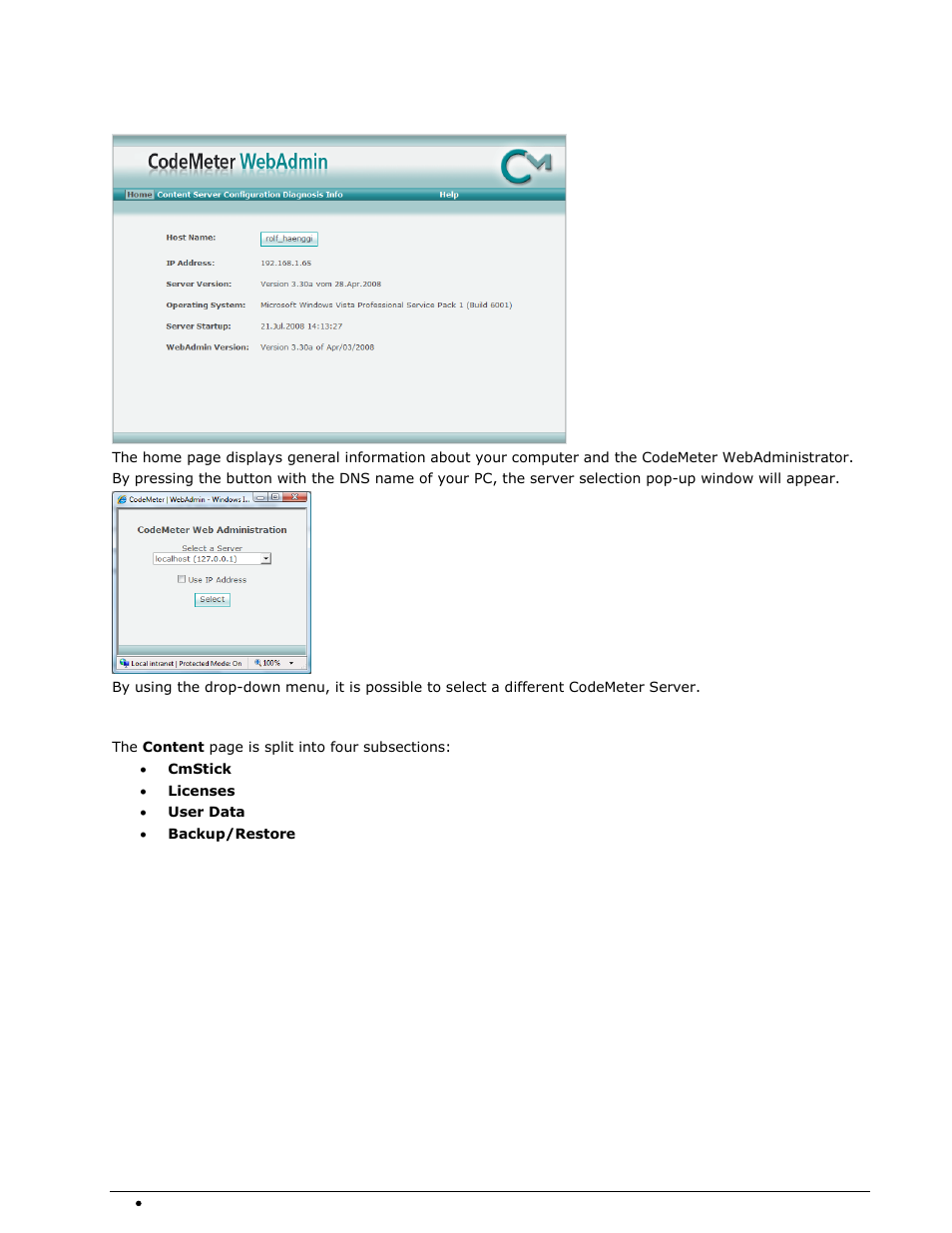 Codemeter webadmin | Wavecom W-BitView V2.5.00 User Manual | Page 88 / 102