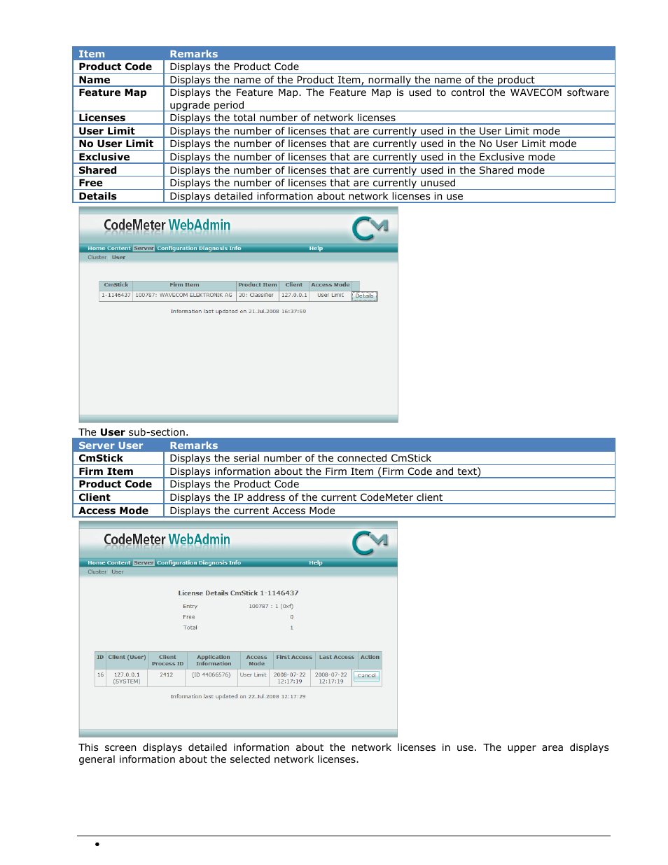 Wavecom W-BitView V2.5.00 User Manual | Page 92 / 102