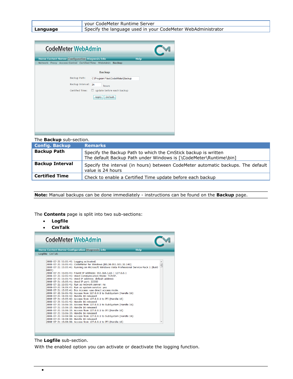 Codemeter webadmin diagnosis | Wavecom W-BitView V2.5.00 User Manual | Page 96 / 102