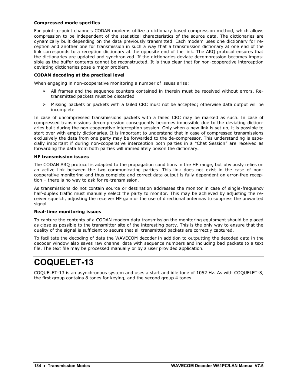 Coquelet-13 | Wavecom W61PC V7.5.0 User Manual | Page 144 / 353