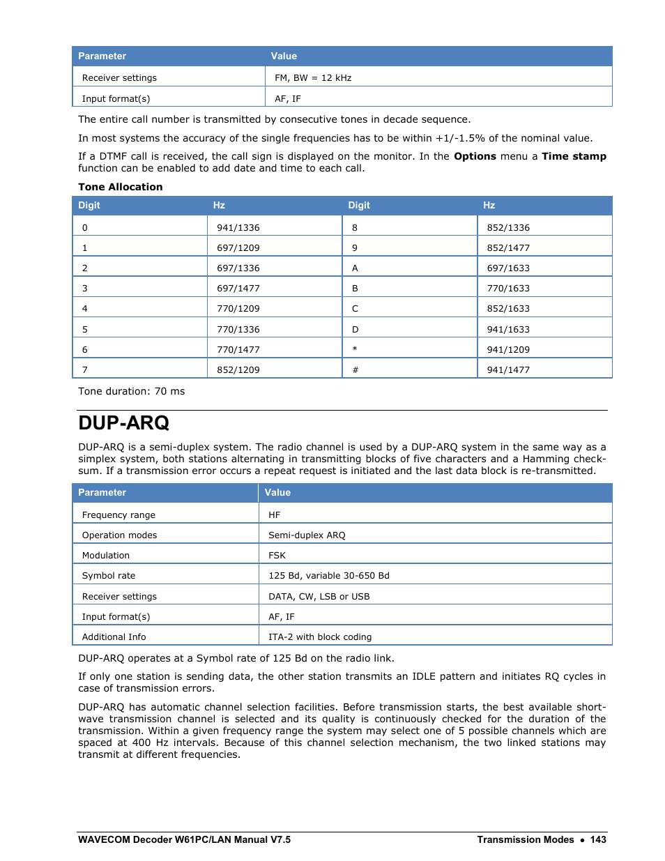 Dup-arq | Wavecom W61PC V7.5.0 User Manual | Page 153 / 353