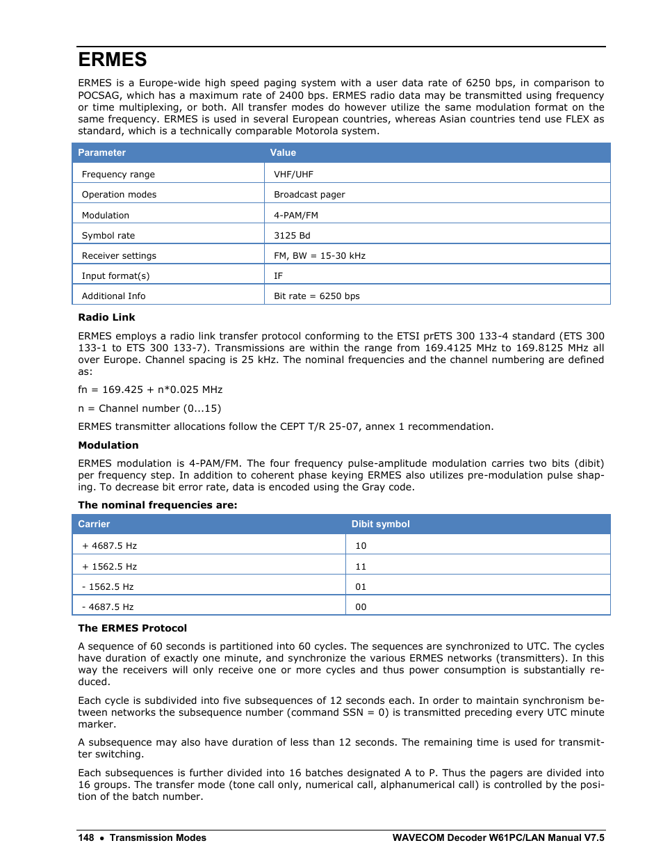 Ermes | Wavecom W61PC V7.5.0 User Manual | Page 158 / 353