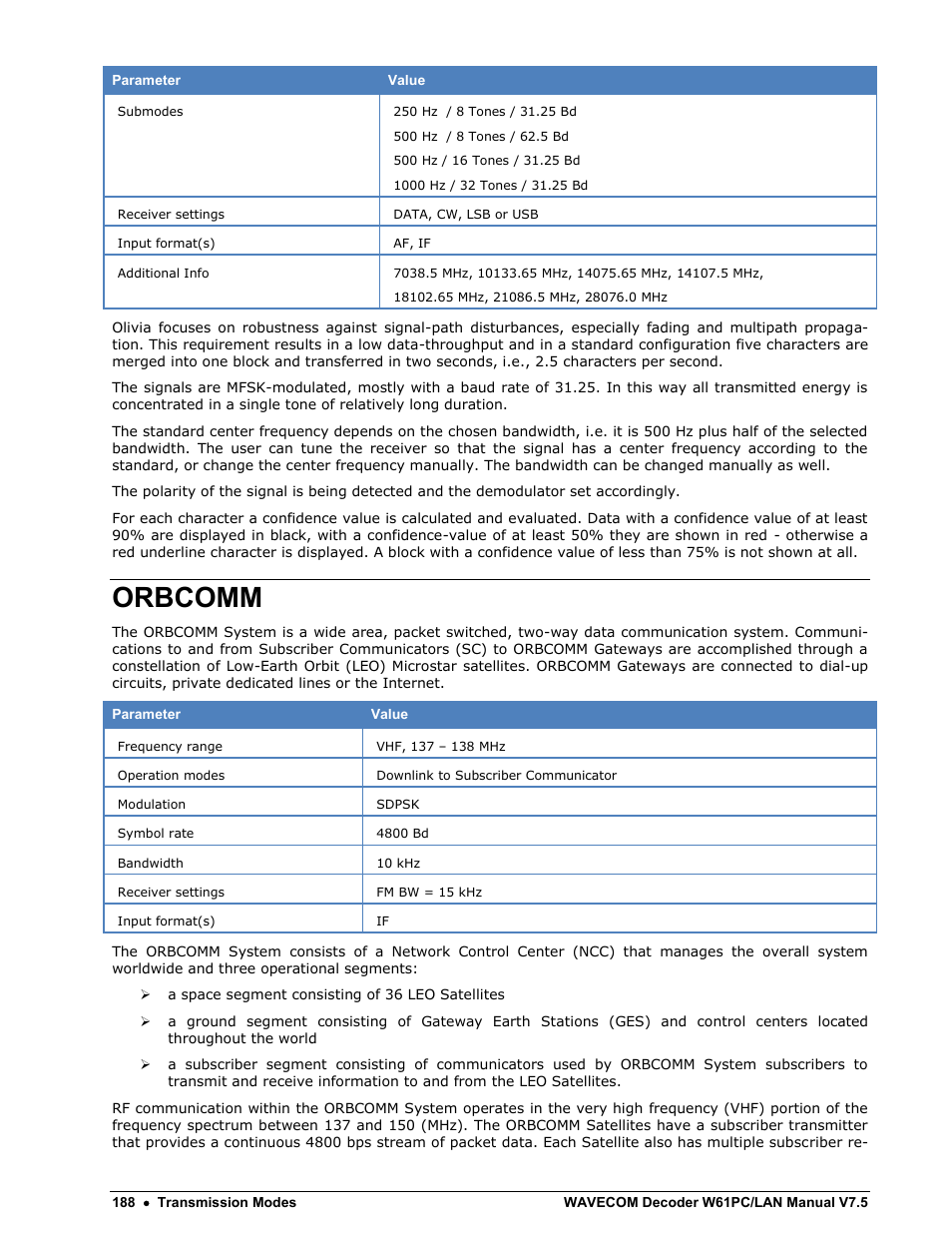 Orbcomm | Wavecom W61PC V7.5.0 User Manual | Page 198 / 353