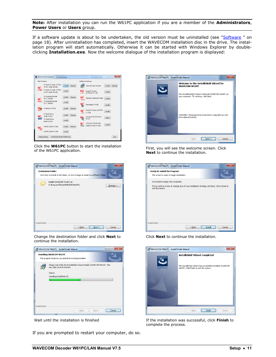 Wavecom W61PC V7.5.0 User Manual | Page 21 / 353