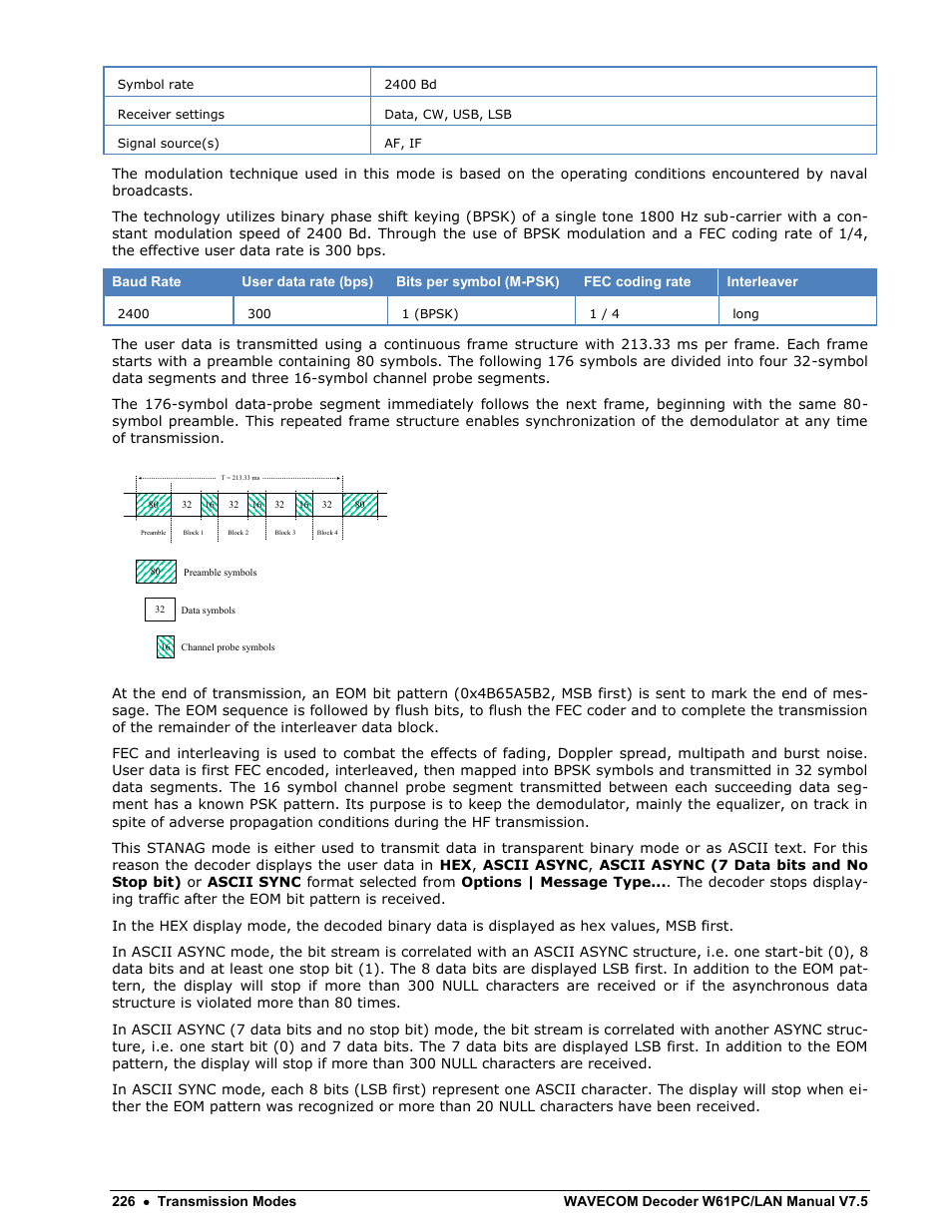 Wavecom W61PC V7.5.0 User Manual | Page 236 / 353