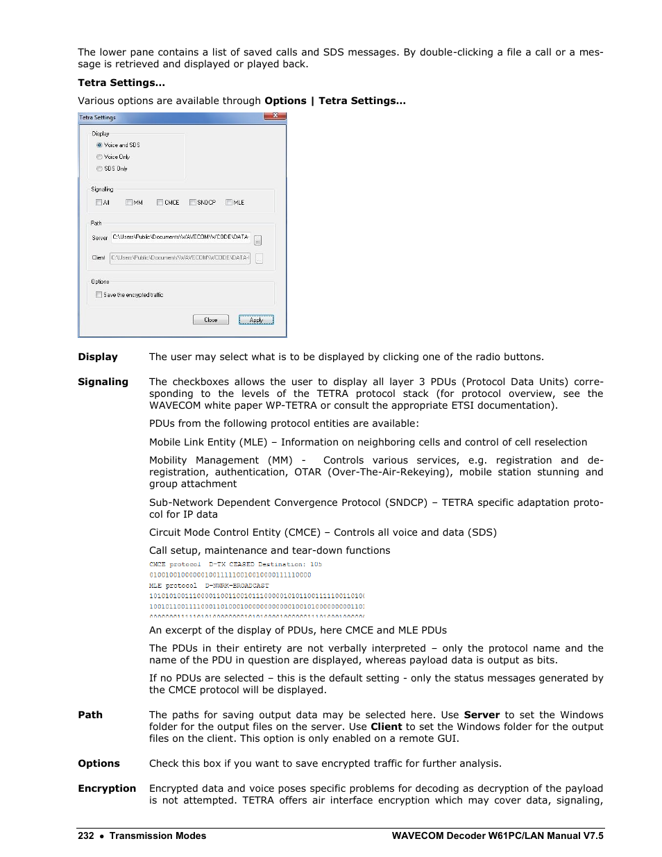 Wavecom W61PC V7.5.0 User Manual | Page 242 / 353