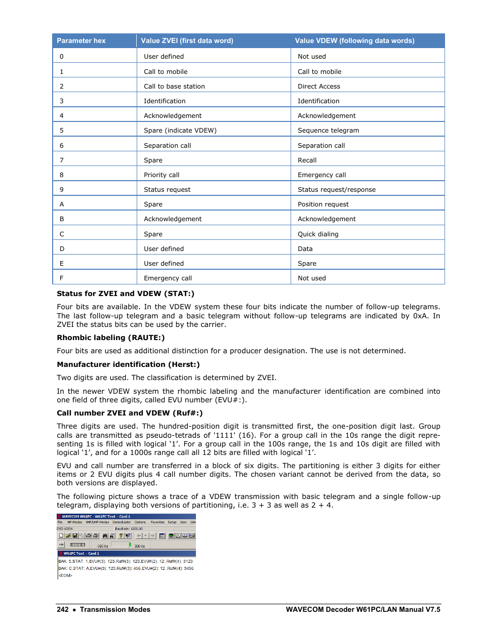 Wavecom W61PC V7.5.0 User Manual | Page 252 / 353