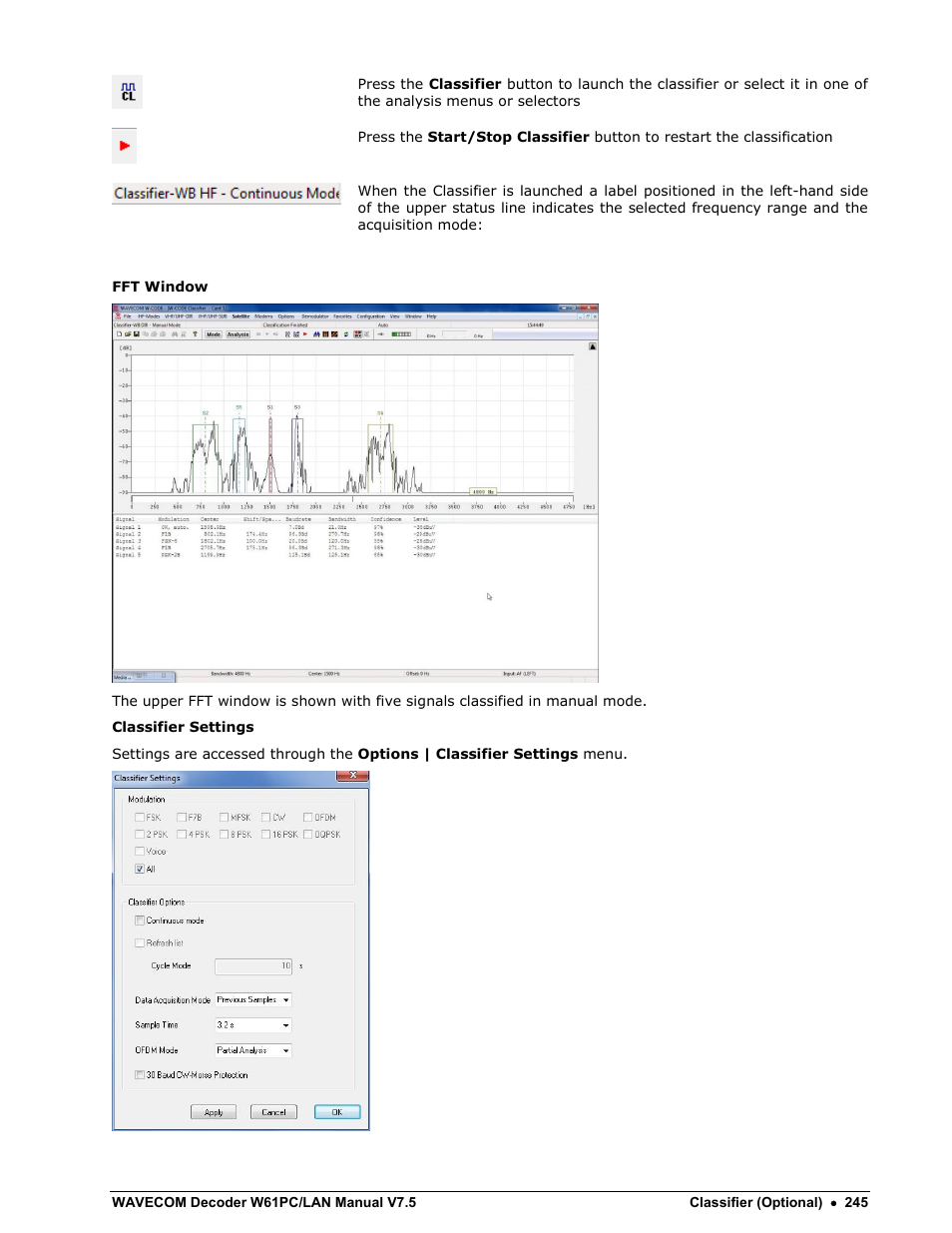 Wavecom W61PC V7.5.0 User Manual | Page 255 / 353