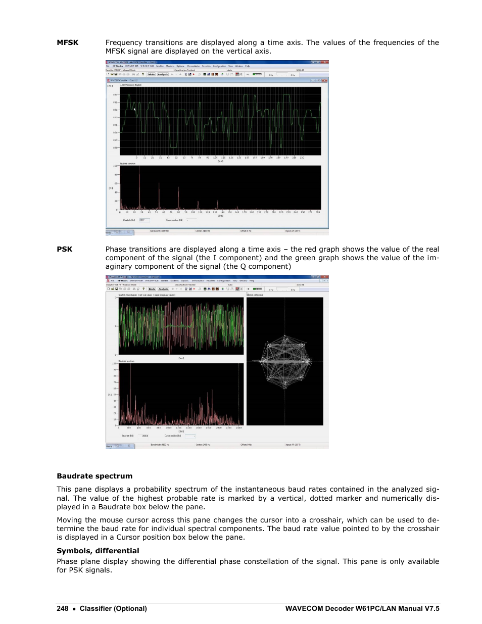 Wavecom W61PC V7.5.0 User Manual | Page 258 / 353