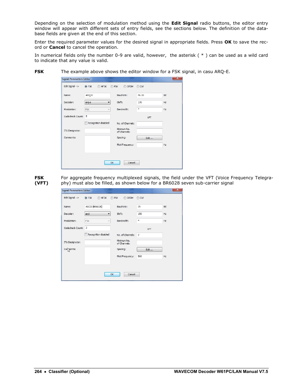 Wavecom W61PC V7.5.0 User Manual | Page 274 / 353