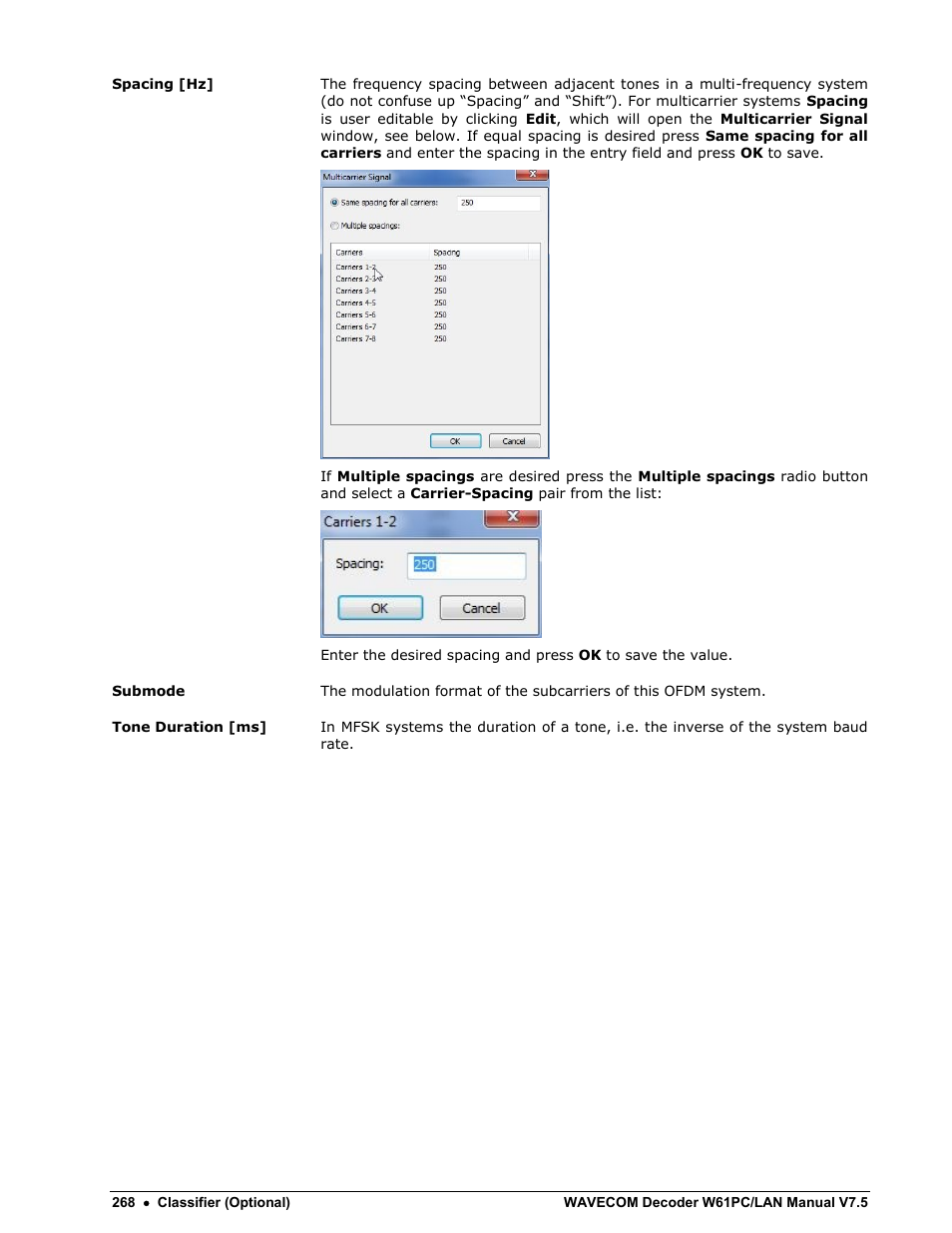 Wavecom W61PC V7.5.0 User Manual | Page 278 / 353