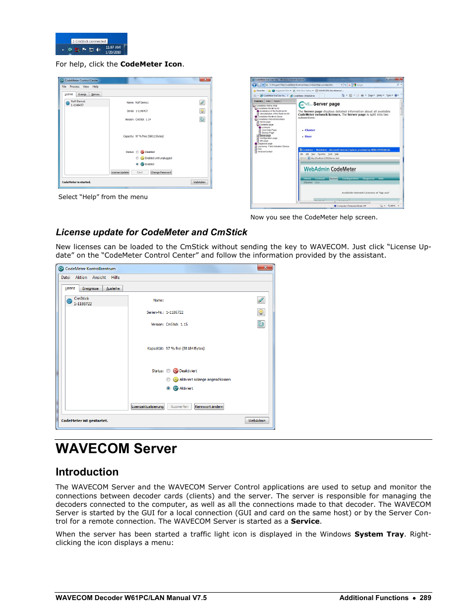 Wavecom server, Introduction | Wavecom W61PC V7.5.0 User Manual | Page 299 / 353